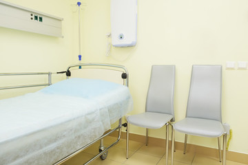 Interior of a hospital chamber
