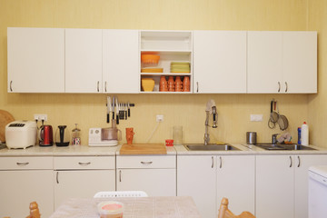 Interior of a modern kitchen