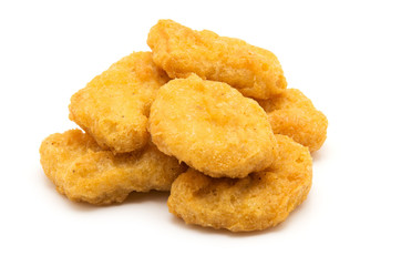 Fried chicken nuggets 
