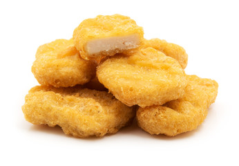 Fried chicken nuggets 
