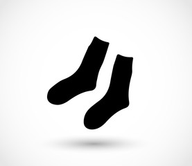 Socks icon vector