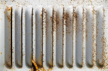 Rusty metal background