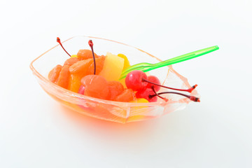 美味しそうなフルーツデザート