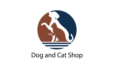Dog and Cat Shop - Logo