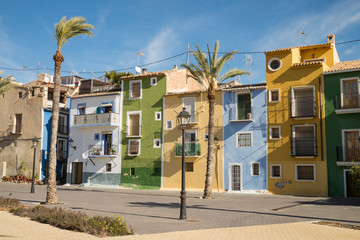 Fototapeta na wymiar Mediterranean facades