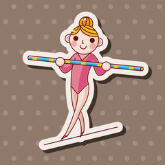 circus juggler theme elements vector,eps