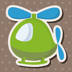 helicopter theme element vector,eps