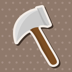 work tool hammer theme elements vector,eps