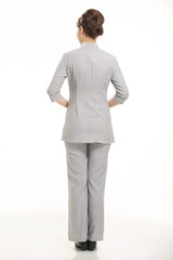 Fototapeta premium Wear clothing occupation Chinese waiters