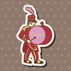 circus performer theme elements vector,eps