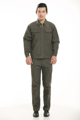 Obraz premium Wear different clothing engineering staff