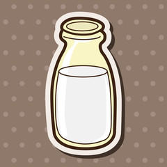 milk theme elements vector,eps