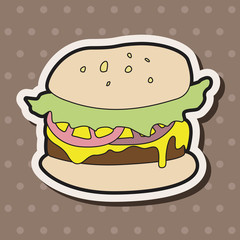 hamburger theme elements vector,eps