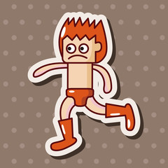 Wrestler theme elements