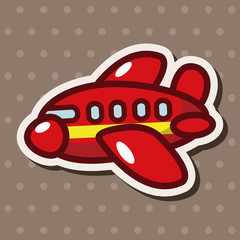 transportation airplane theme elements