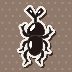 bug cartoon elements vector,eps