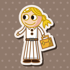 student cartoon theme elements vector,eps