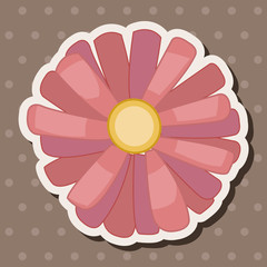 flower theme elements vector,eps