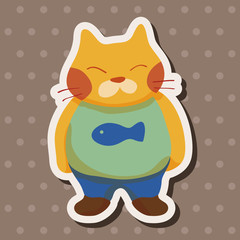 cat theme elements vector,eps