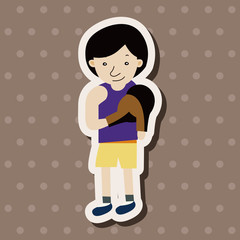 boxer theme elements vector,eps