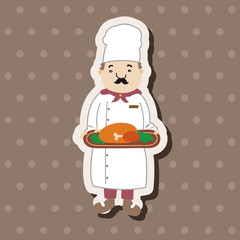 chef theme elements vector,eps