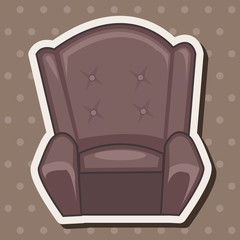 furniture theme chair sofa elements vector,eps