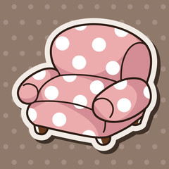 furniture theme chair sofa elements vector,eps