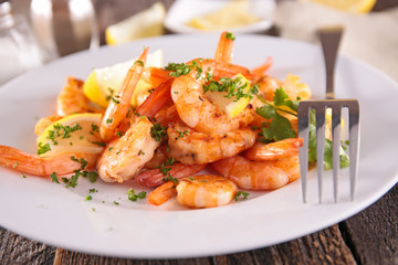 roasted shrimp