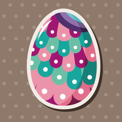 easter egg theme elements background,eps10