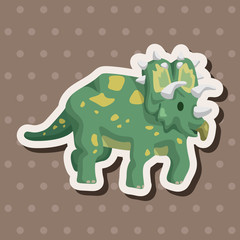 dinosaur theme elements vector,eps