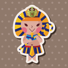 pharaoh theme elements vector,eps