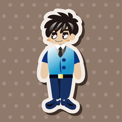 captain theme elements vector,eps