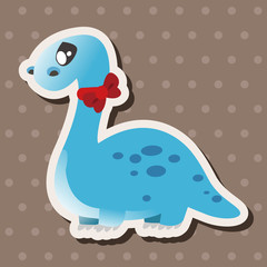 dinosaur cartoon theme elements vector,eps