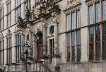 Fototapeta na wymiar Bremer Rathaus