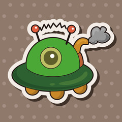 robot theme elements vector,eps