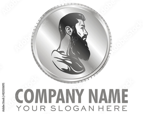 "man beard logo image vector" Stock image and royalty-free vector files