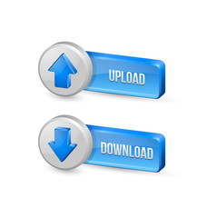 Download and upload buttons