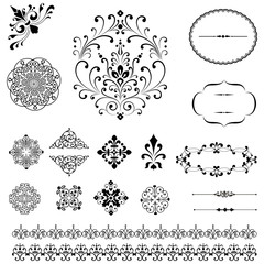 Ornaments & Borders Set © Giraphics