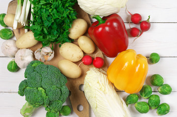 Various vegetables