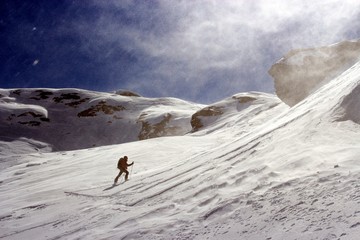 mountain storm
