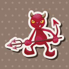 devil theme elements