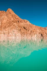 Papier Peint photo Lavable Corail vert Lac Attabad au nord du Pakistan