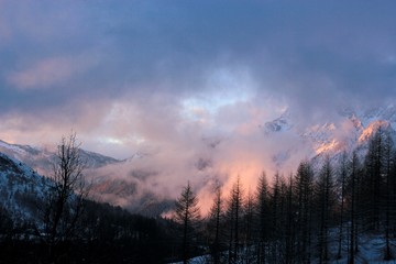 Alp sunrise