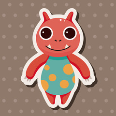 bizarre monster theme elements