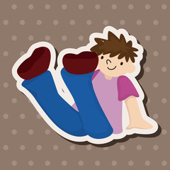 hip hop dancer theme elements