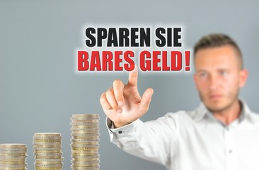 Geld sparen - Konzept