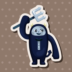 devil theme elements