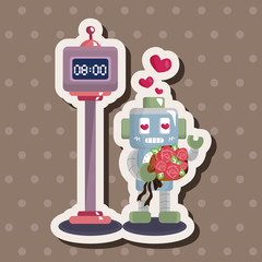 robot theme elements