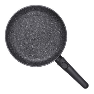 frying pan on a white background