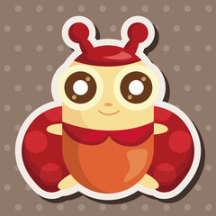 bug cartoon elements